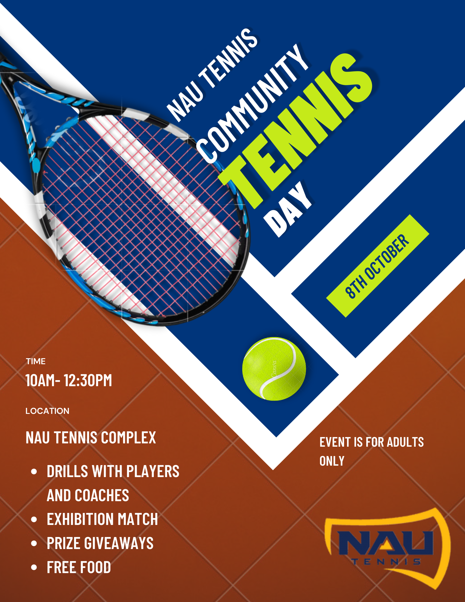 NAU Tennis Community Day